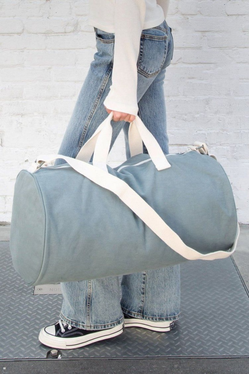 Sacs Brandy Melville Duffle Turquoise | UHM-42969687